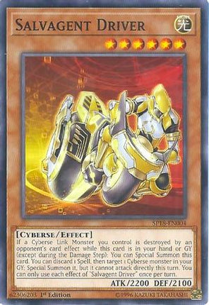 Salvagent Driver (Common / Short Print) [SP18-EN004] 1st Edition