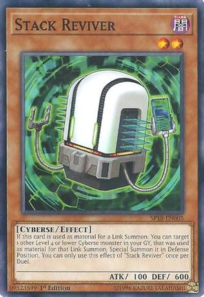 Stack Reviver (Common / Short Print) [SP18-EN005] 1st Edition