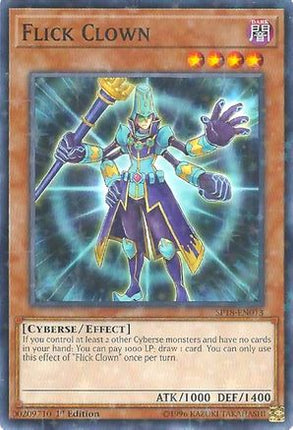 Flick Clown (Starfoil) (Starfoil Rare) [SP18-EN013] 1st Edition
