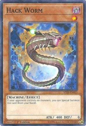 Hack Worm (Common / Short Print) [SP18-EN015] 1st Edition