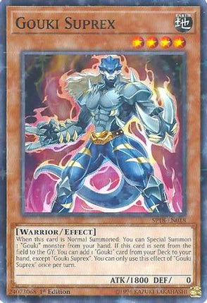 Gouki Suprex (Starfoil) (Starfoil Rare) [SP18-EN018] 1st Edition