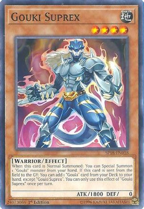 Gouki Suprex (Common / Short Print) [SP18-EN018] 1st Edition