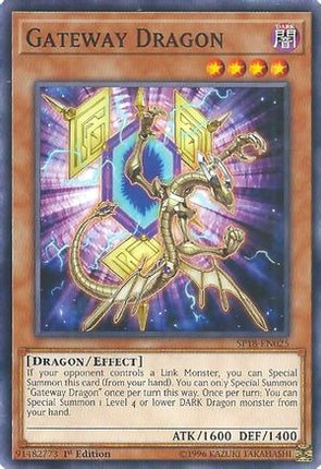 Gateway Dragon (Common / Short Print) [SP18-EN025] 1st Edition