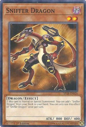 Sniffer Dragon (Common / Short Print) [SP18-EN026] 1st Edition