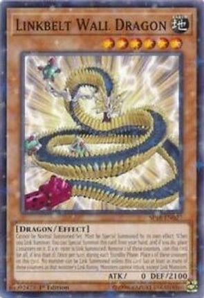 Linkbelt Wall Dragon (Starfoil) (Starfoil Rare) [SP18-EN027] 1st Edition