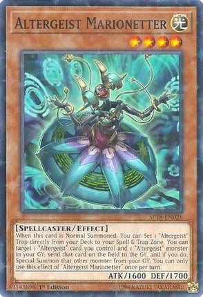 Altergeist Marionetter (Starfoil) (Starfoil Rare) [SP18-EN028] 1st Edition