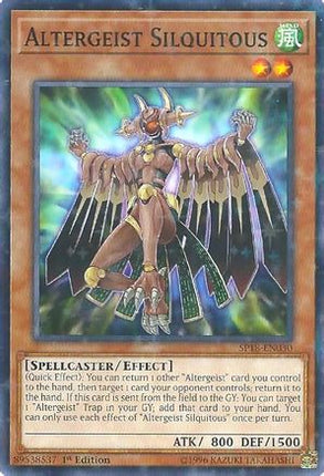 Altergeist Silquitous (Starfoil) (Starfoil Rare) [SP18-EN030] 1st Edition