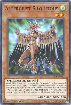 Altergeist Silquitous (Common / Short Print) [SP18-EN030] 1st Edition