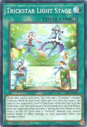 Trickstar Light Stage (Common / Short Print) [SP18-EN040] 1st Edition