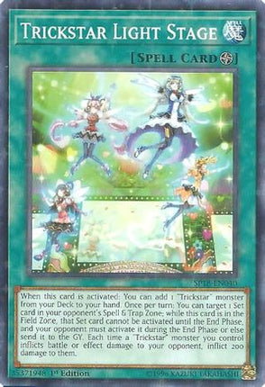Trickstar Light Stage (Starfoil) (Starfoil Rare) [SP18-EN040] 1st Edition