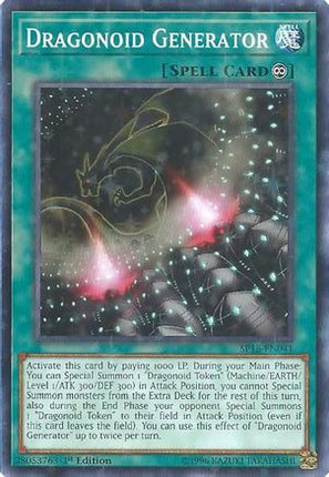 Dragonoid Generator (Starfoil) (Starfoil Rare) [SP18-EN041] 1st Edition