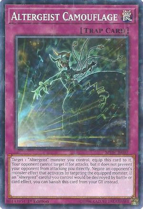Altergeist Camouflage (Starfoil) (Starfoil Rare) [SP18-EN047] 1st Edition