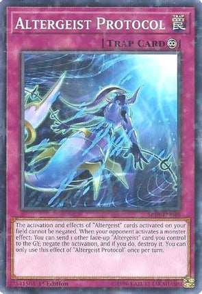 Altergeist Protocol (Starfoil) (Starfoil Rare) [SP18-EN048] 1st Edition