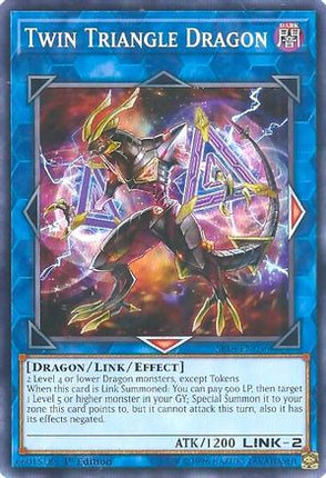 Twin Triangle Dragon (Common / Short Print) [SP18-EN036] 1st Edition