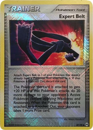 Expert Belt - 87/99 (League Promo) [League & Championship Cards] Reverse Holofoil