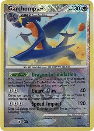 Garchomp - 5/147 (Championship Promo) [League & Championship Cards] Reverse Holofoil