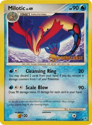 Milotic - 70/147 (Prerelease) [Nintendo Promos]