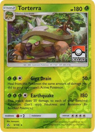 Torterra - 9/156 (Pokemon League) [League & Championship Cards] Reverse Holofoil