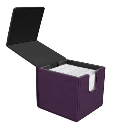 Ultra Pro: Alcove Edge Deck Box- VIVID Midnight Plum