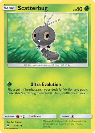 Scatterbug (6) - 6/131 [SM - Forbidden Light]