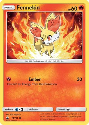 Fennekin (14) - 14/131 [SM - Forbidden Light]
