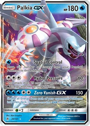 Palkia GX - 20/131 [SM - Forbidden Light] Holofoil