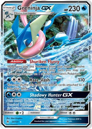 Greninja GX - 24/131 [SM - Forbidden Light] Holofoil