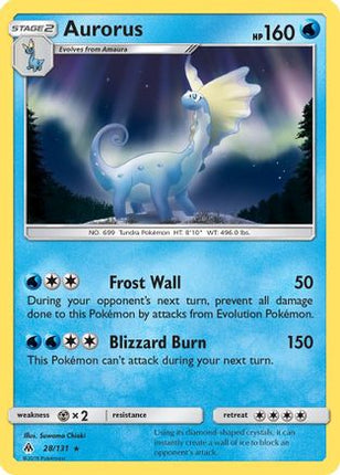 Aurorus - 28/131 [SM - Forbidden Light] Holofoil
