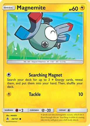Magnemite - 34/131 [SM - Forbidden Light]