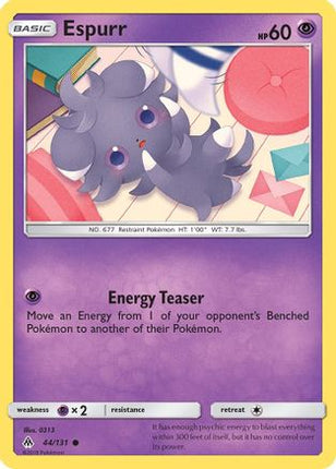 Espurr - 44/131 [SM - Forbidden Light] Reverse Holofoil