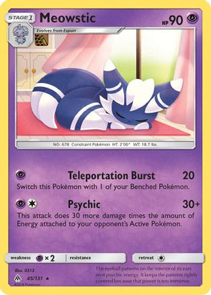 Meowstic - 45/131 [SM - Forbidden Light]
