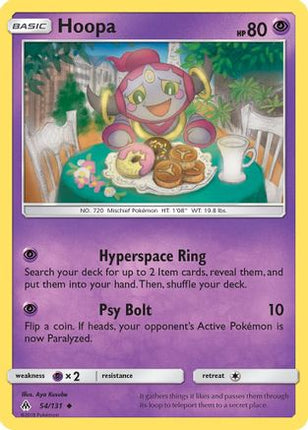Hoopa - 54/131 [SM - Forbidden Light] Reverse Holofoil