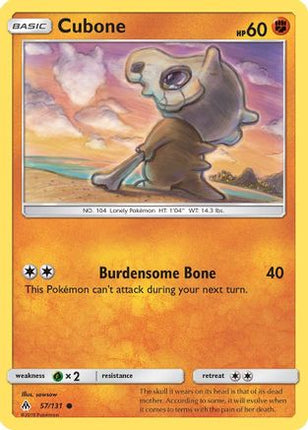 Cubone - 57/131 [SM - Forbidden Light]