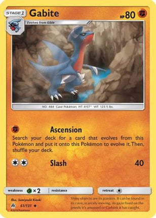Gabite - 61/131 [SM - Forbidden Light]