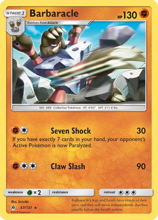 Barbaracle - 67/131 [SM - Forbidden Light]