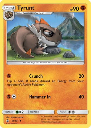 Tyrunt - 68/131 [SM - Forbidden Light] Reverse Holofoil