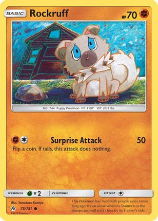 Rockruff - 75/131 [SM - Forbidden Light]