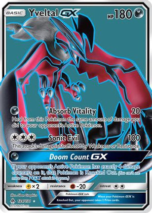 Yveltal GX (Full Art) - 124/131 [SM - Forbidden Light] Holofoil