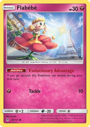 Flabebe (83) - 83/131 [SM - Forbidden Light] Reverse Holofoil