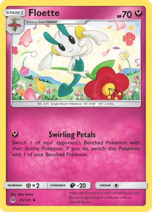 Floette - 85/131 [SM - Forbidden Light] Reverse Holofoil