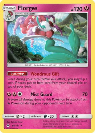 Florges - 86/131 [SM - Forbidden Light] Reverse Holofoil