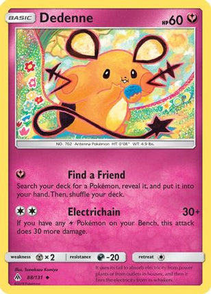 Dedenne - 88/131 [SM - Forbidden Light] Reverse Holofoil