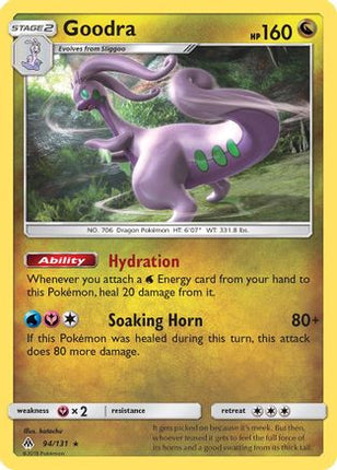 Goodra - 94/131 [SM - Forbidden Light] Reverse Holofoil