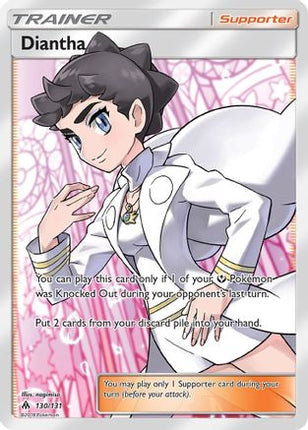 Diantha (Full Art) - 130/131 [SM - Forbidden Light] Holofoil