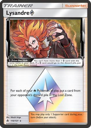Lysandre Prism Star - 110/131 [SM - Forbidden Light] Holofoil