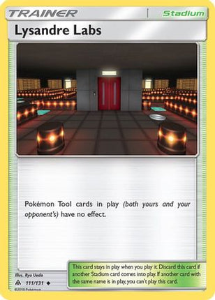 Lysandre Labs - 111/131 [SM - Forbidden Light] Reverse Holofoil