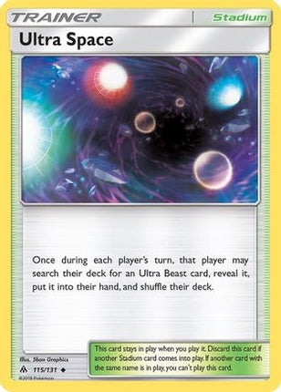 Ultra Space - 115/131 [SM - Forbidden Light] Reverse Holofoil