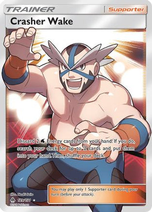 Crasher Wake (Full Art) - 129/131 [SM - Forbidden Light] Holofoil