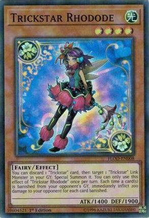 Trickstar Rhodode (Super Rare) [FLOD-EN008] Unlimited