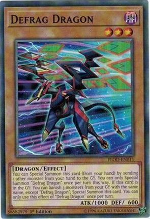 Defrag Dragon (Common / Short Print) [FLOD-EN011] 1st Edition
